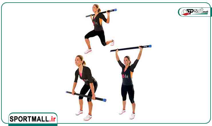 چه وزنی از میله ایروبیک وزن دار